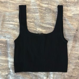 Zara black tank top